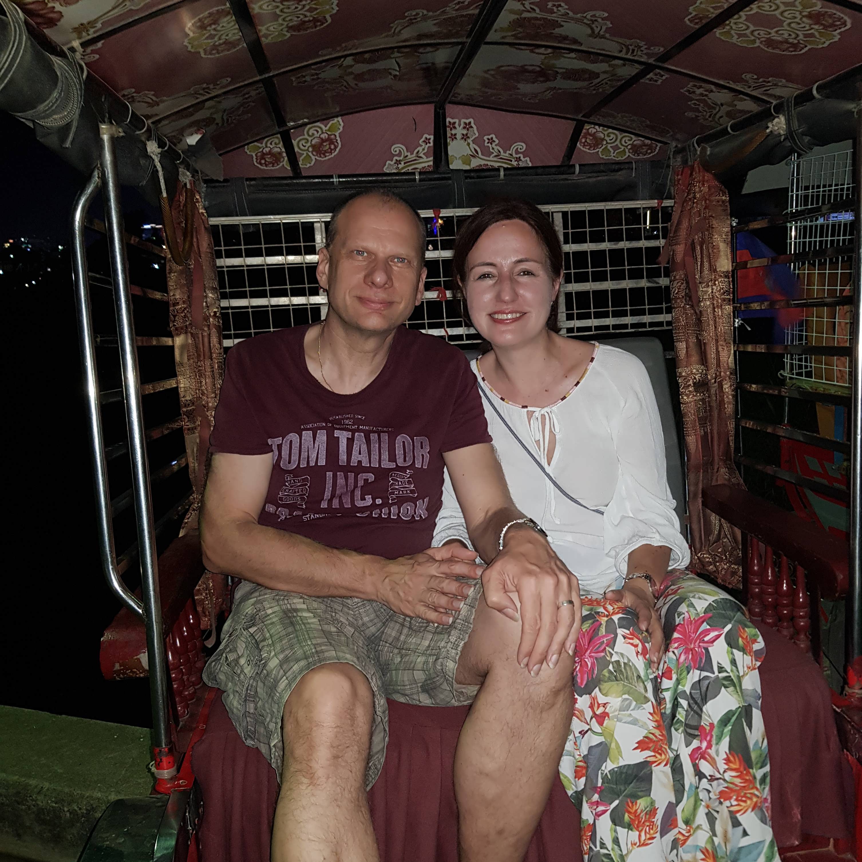 Ausfahrt mit dem Tuk Tuk in Phnom Penh